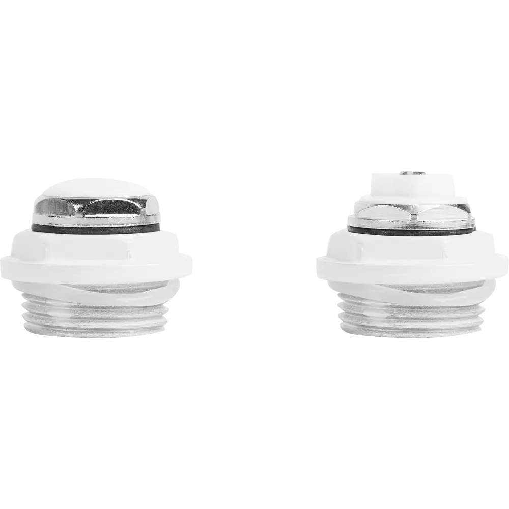 Монтажный комплект для радиатора Ростерм 1/2" сталь белый 10 шт STLM-2148933 - Вид №1