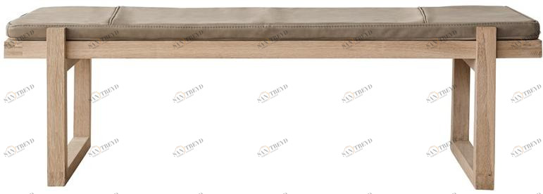 Kristina Dam Studio Мягкая кушетка из кожи Minimal sun-id-1507303