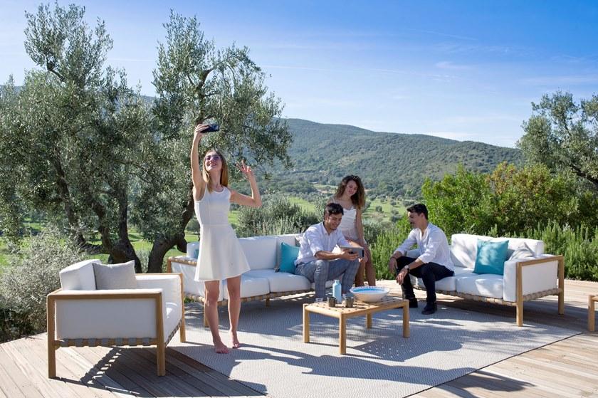 Unopiù Садовое кресло из тика и акрила Pevero Pevpol - Вид №5