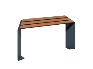 Стальная скамья