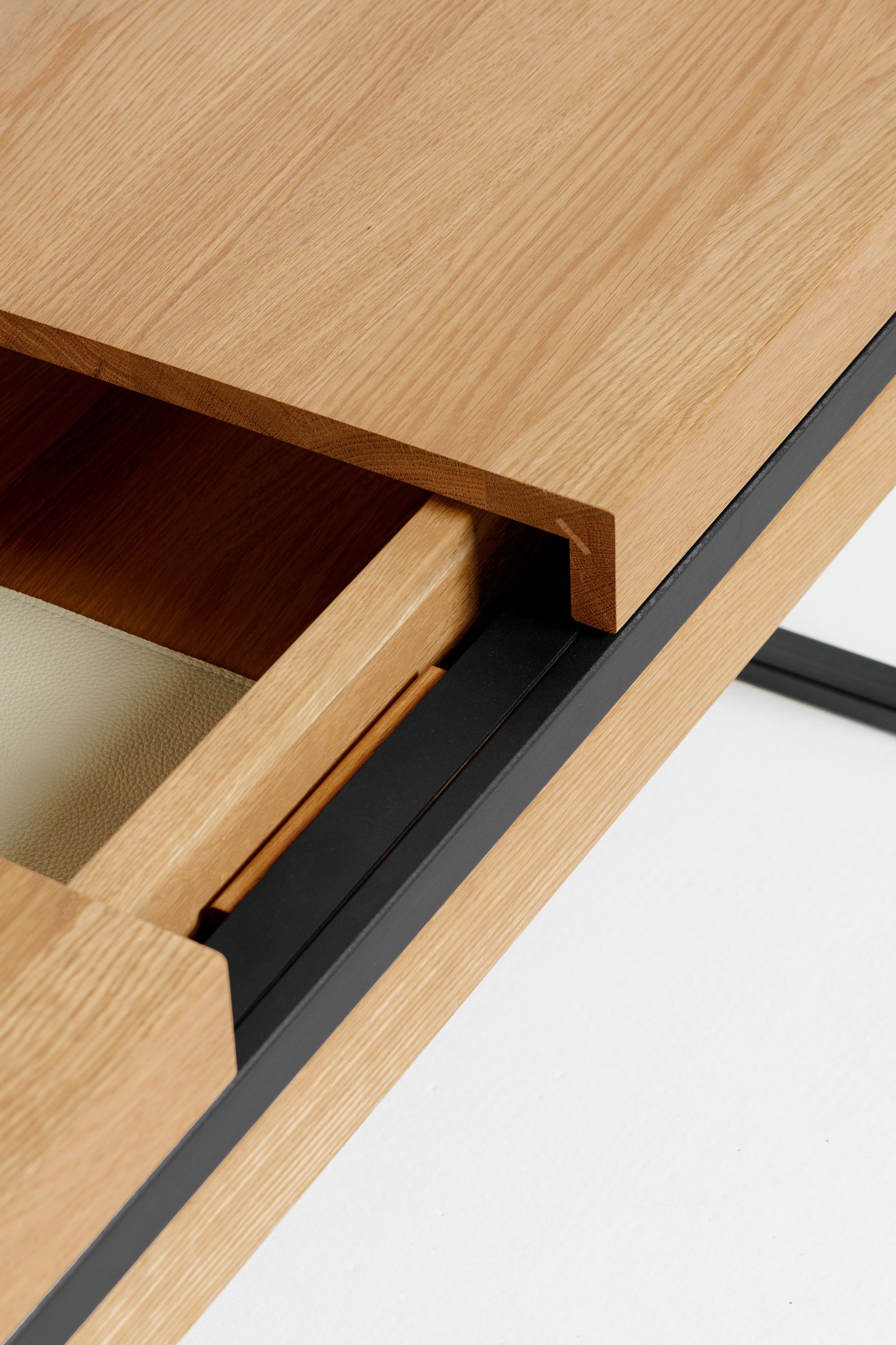 Журнальный столик из массива дерева с отсеком для хранения Milla & Milli офсетная ARCH-00147250 - Вид №19