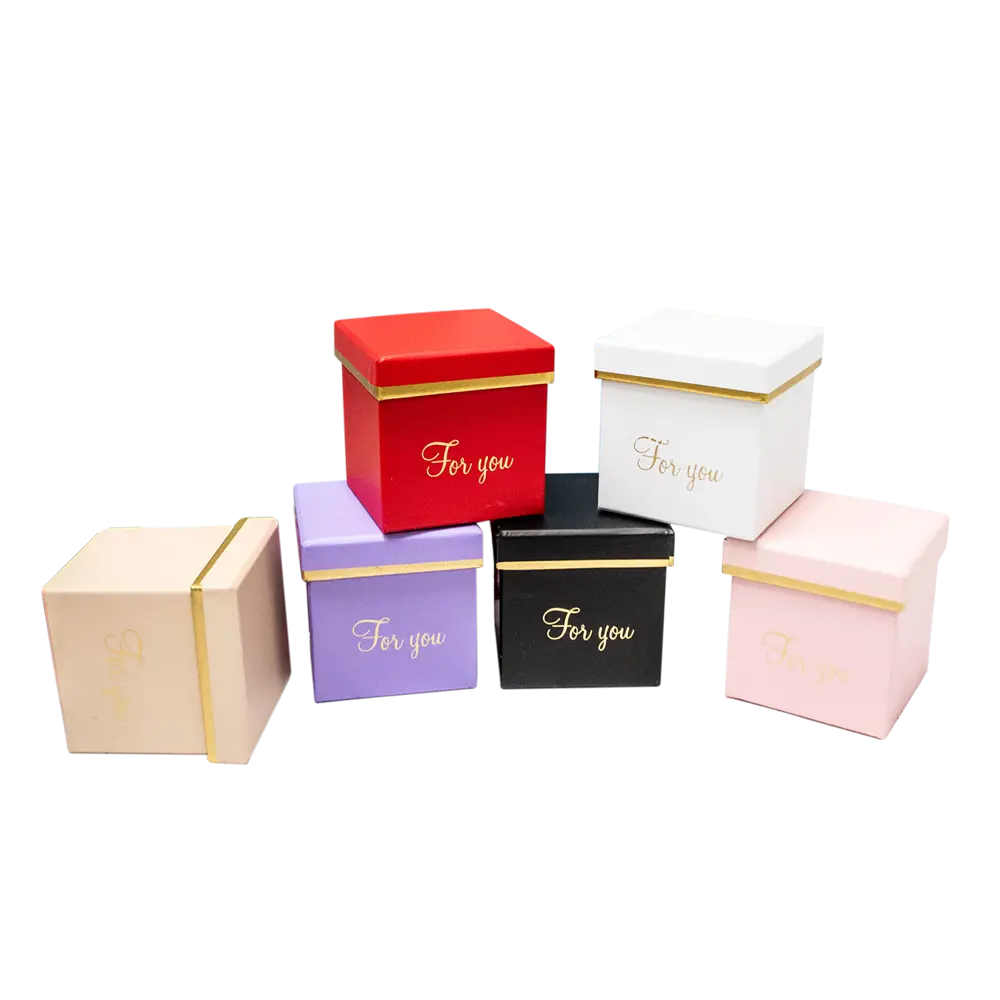 Коробка для цветов Симфония 8x8 см STLM-2143308 - Вид №2