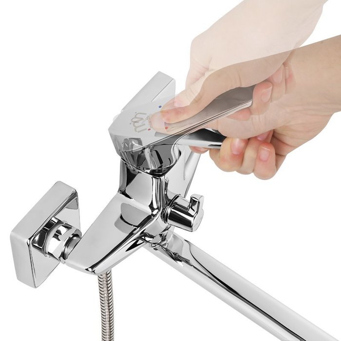 LABSBL0M10 Milardo Labrador Смеситель для ванны с длинным изливом Labrador Россия  - Вид №8