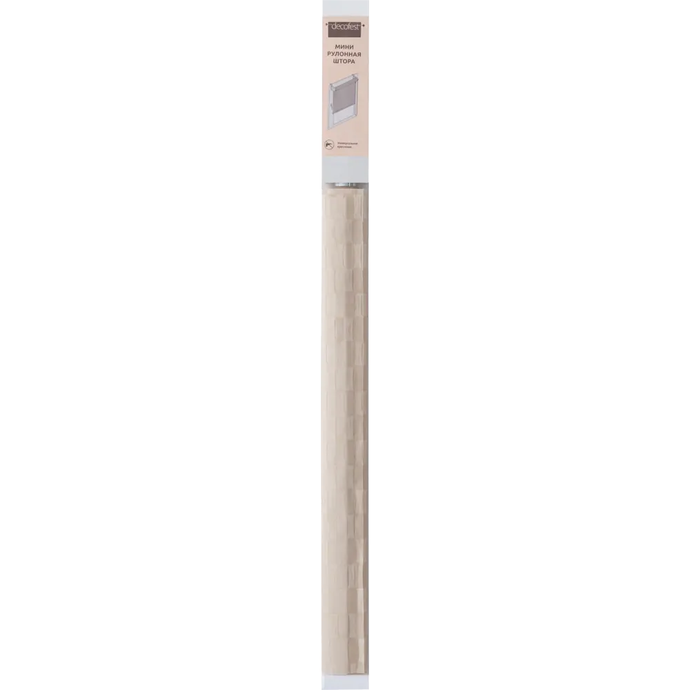 Штора рулонная Лакки 180x230 см бежевая Santreyd STLM-2028960 - Вид №3