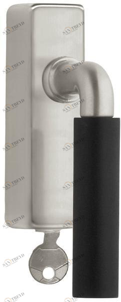 Formani Оконная ручка dk никель с замком Timeless 1923-dklock-o