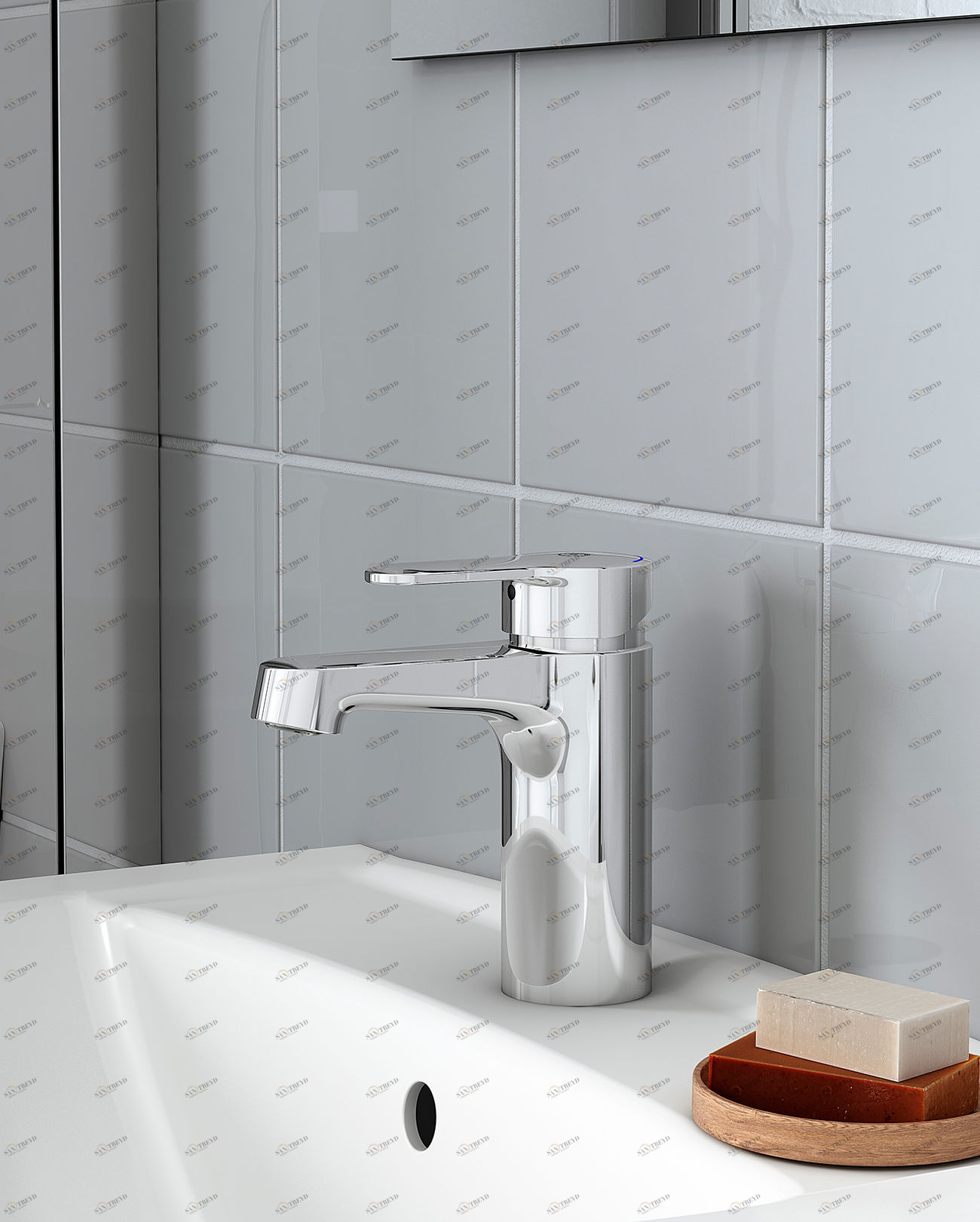 Смеситель для ванной Nordic³ Gustavsberg GB41213451 