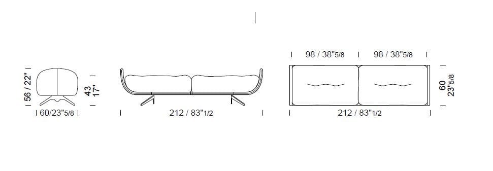 Кожаная мягкая скамья Borzalino Ayton ARCH-00153197 - Вид №4