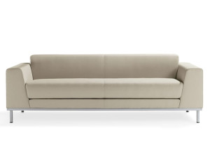 3-местный кожаный диван