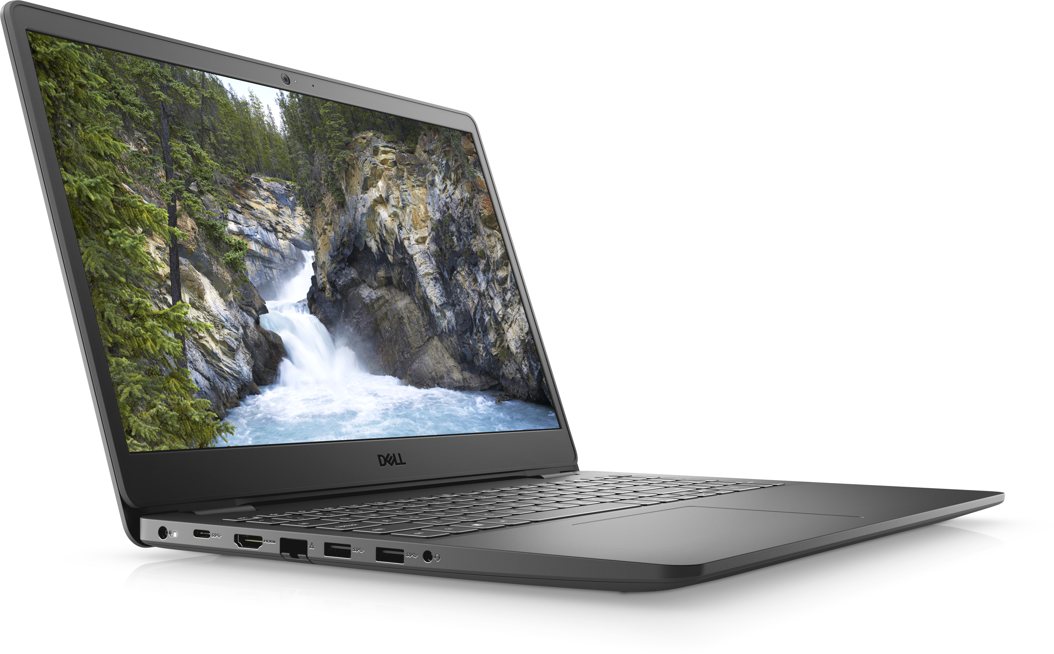 3500-5674 vostro 3500 15.6"(1920x1080 (матовый) wva)/intel core i3 1115g4(3ghz)/4096mb/256ssdgb/nodvd/int:intel uhd graphics/cam/bt/wifi/war 1y/1.78kg/black/ win 10 home Dell Santreyd  - Вид №3