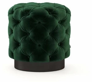 Laskasas Круглый тафтинговый пуф из ткани