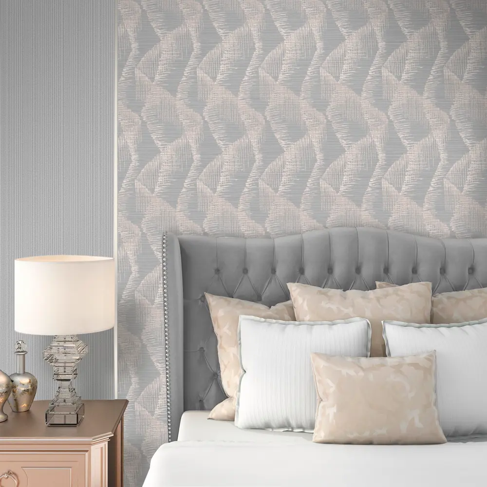 Обои флизелиновые Erismann Jacklin серые 1.06 м 60022-05 STLM-2075514 - Вид №2