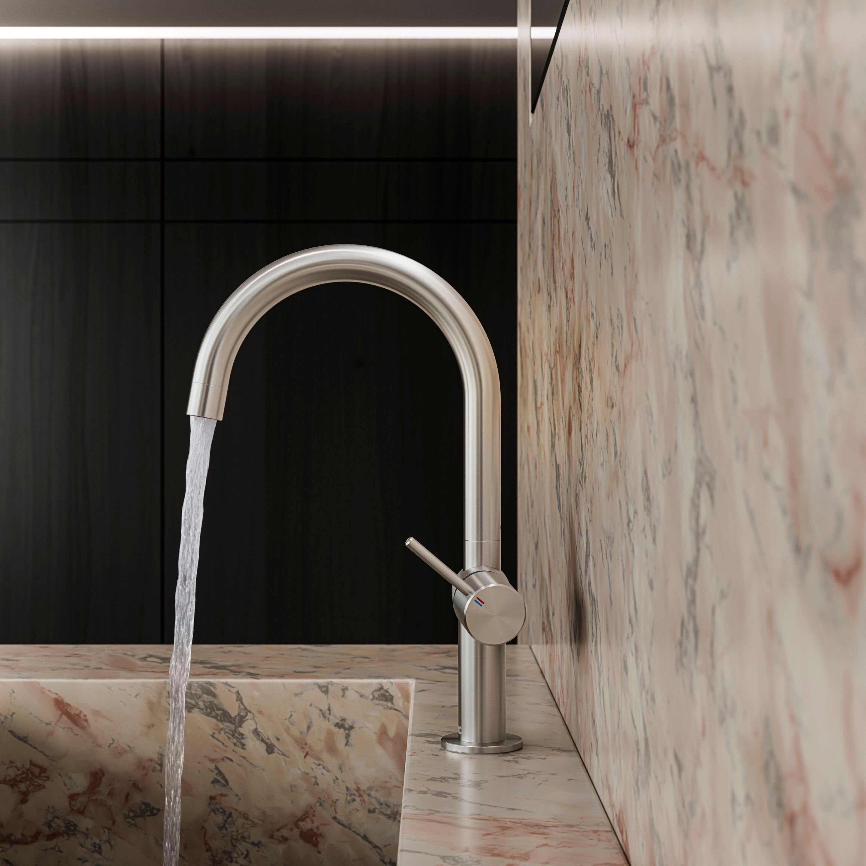 Однорычажный смеситель для раковины KWC ONO E ARCH-00095574 - Вид №3