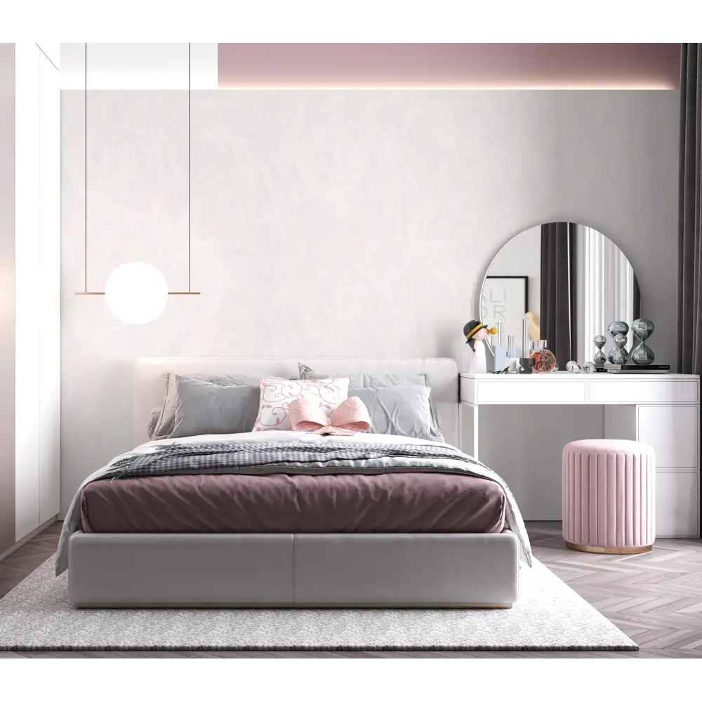 Обои флизелиновые New Age Mari розовые 1.06 м NA8630-14 STLM-2153017 - Вид №2