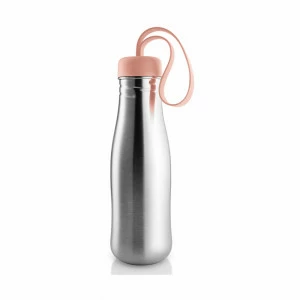 EVA SOLO 505027 Бутылка для воды Active, 700 мл, персиковая Cиликон, нержавеющая сталь