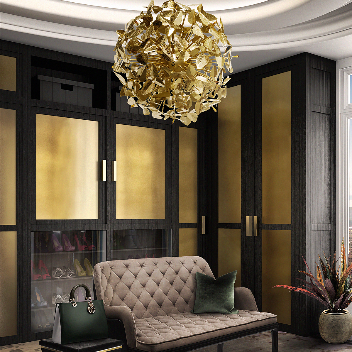 Подвесные лампы Mcqueen Globe Suspension Covethouse LUXXU  - Вид №1