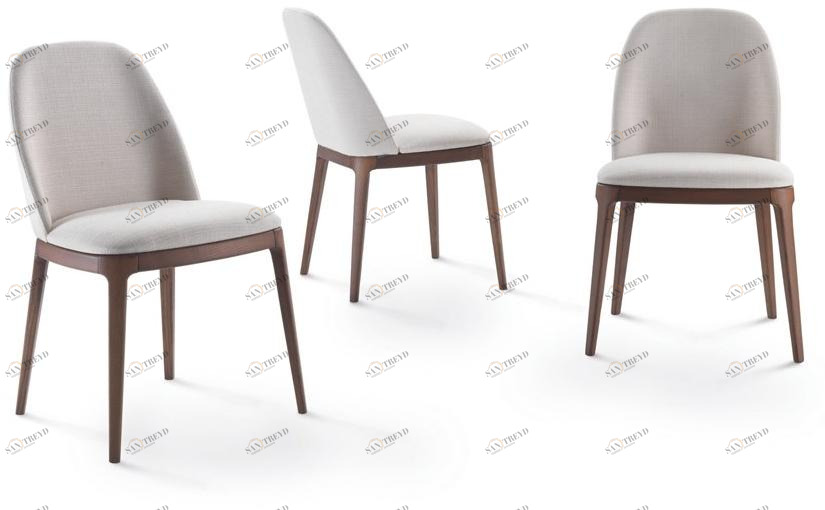 Pacini & Cappellini Кожаное кресло Becky 5437 