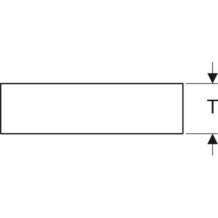 841992000 Настенная полка Geberit iCon Geberit  - Вид №2