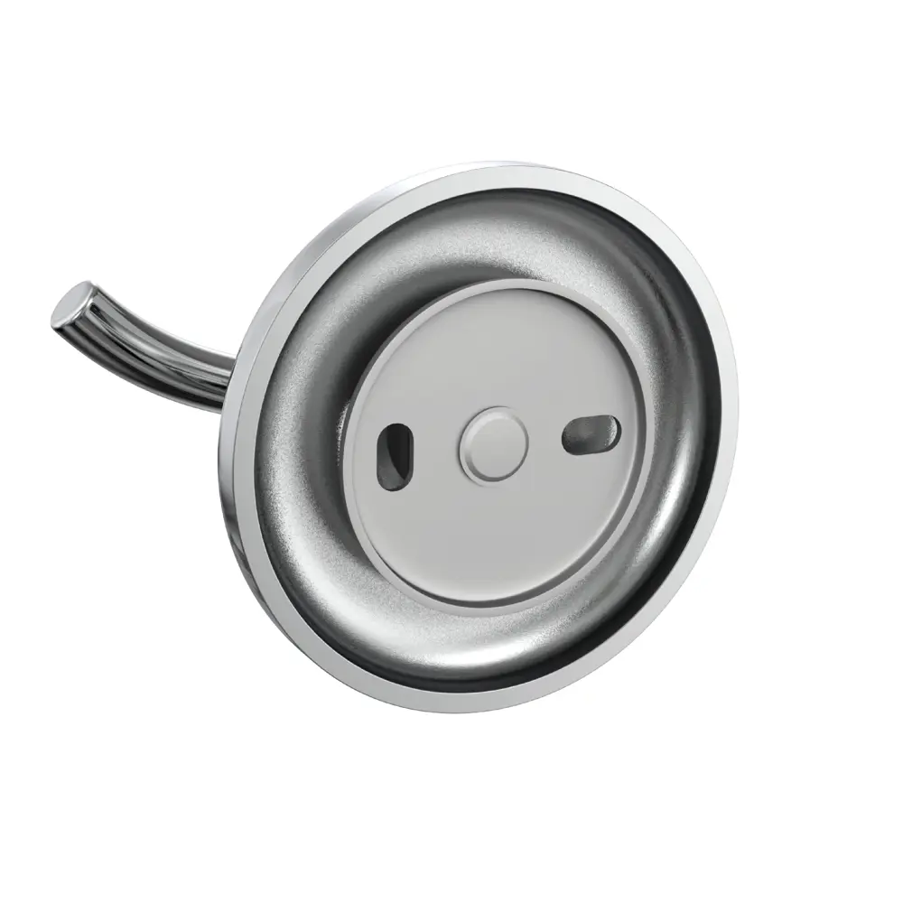 Крючок для ванной комнаты Lemer You-Design 2 рожка металл цвет хром STLM-2112777 - Вид №1