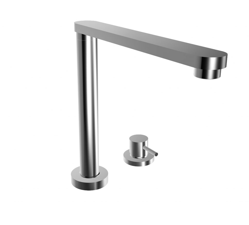 8480 Смеситель для мойки со съемным поворотным изливом. Bongio Kitchen