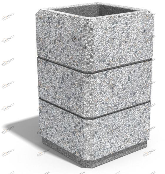 ENCHO ENCHEV - ETE Квадратная кашпо для общественных мест sun-id-1354223