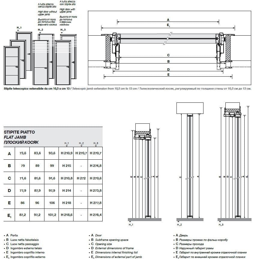 Лакированная стеклянная распашная дверь Longhi Aluminiun Chic-Doors ARCH-00087713 - Вид №3