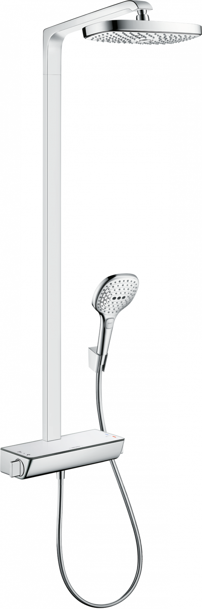 27282400 Raindance Select E Showerpipe 300 2jet EcoSmart 9 л / мин с термостатом Hansgrohe 