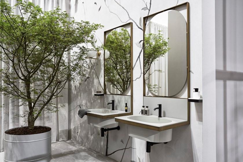 Подвесная раковина настенная овальная Ceramica Cielo Elle белая sun-id-1371989 - Вид №3