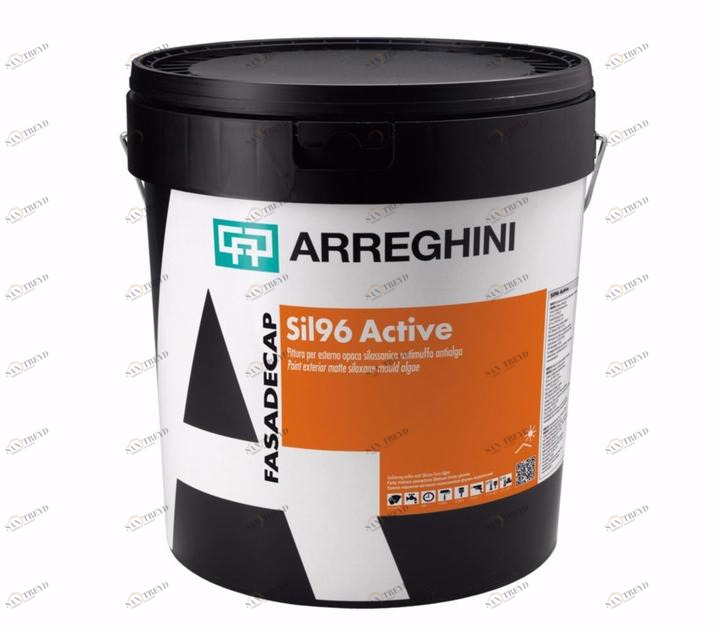 CAP ARREGHINI Матовая силоксановая краска для наружных работ Fasadecap sun-id-1376987