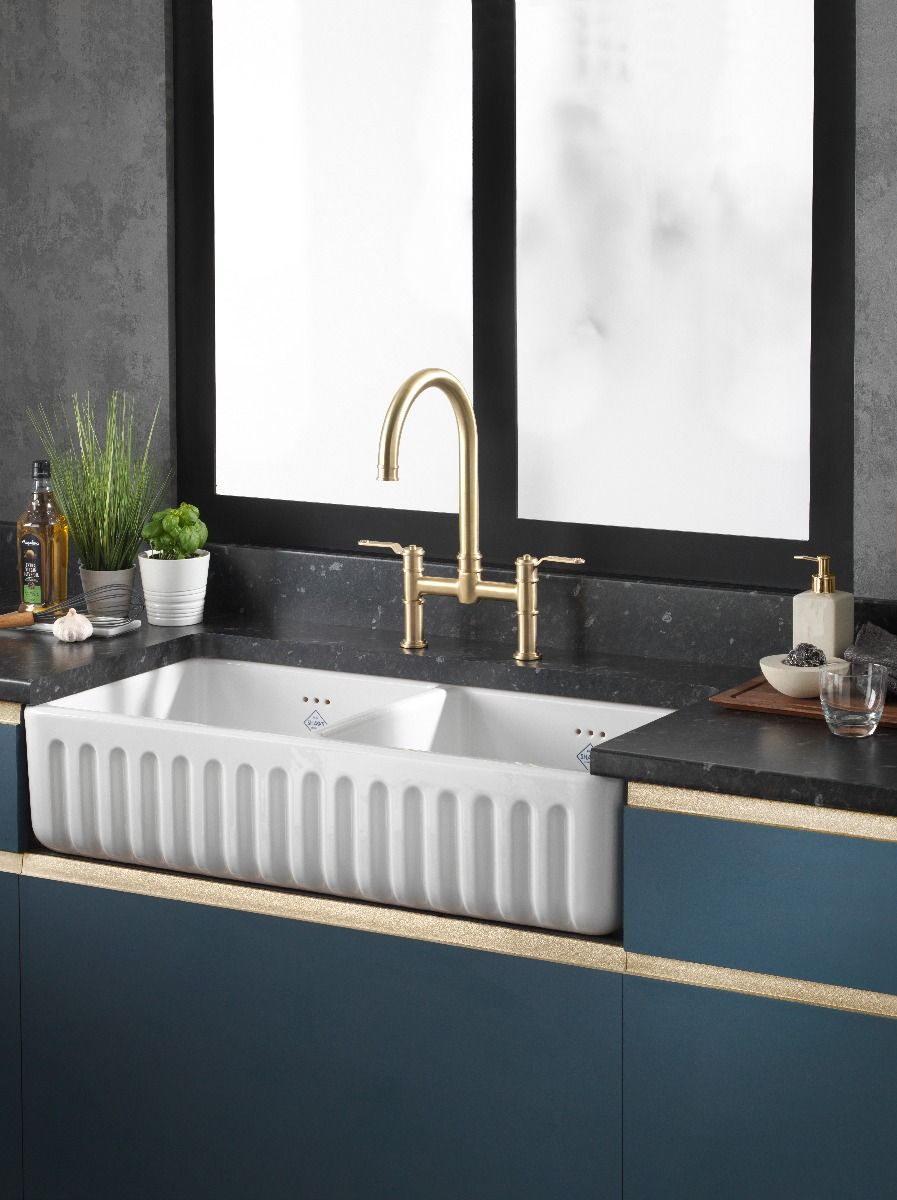 4593HT Мостовой миксер Armstrong с текстурированной ручкой Armstrong Perrinandrowe - Вид №1