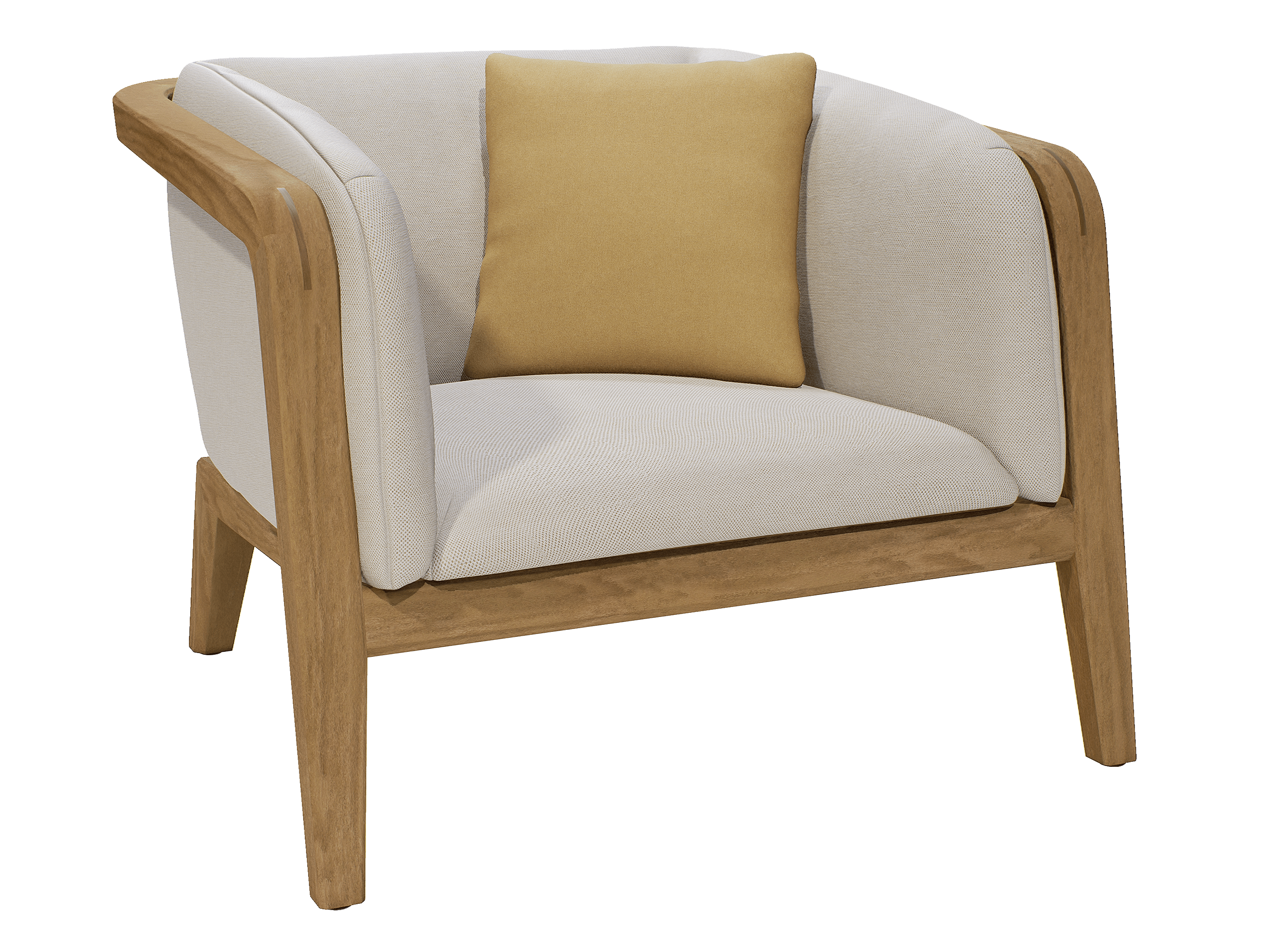 Тканевое садовое кресло с подлокотниками MANUTTI Sunrise ARCH-00071016