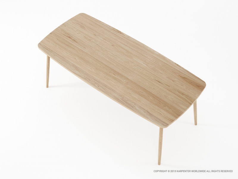 552_1118 Стол обеденный прямоугольный 200х90 Karpenter Twist - Вид №2