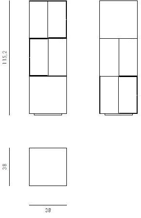 Novamobili Книжный шкаф из металла Details sun-id-1402360 - Вид №6