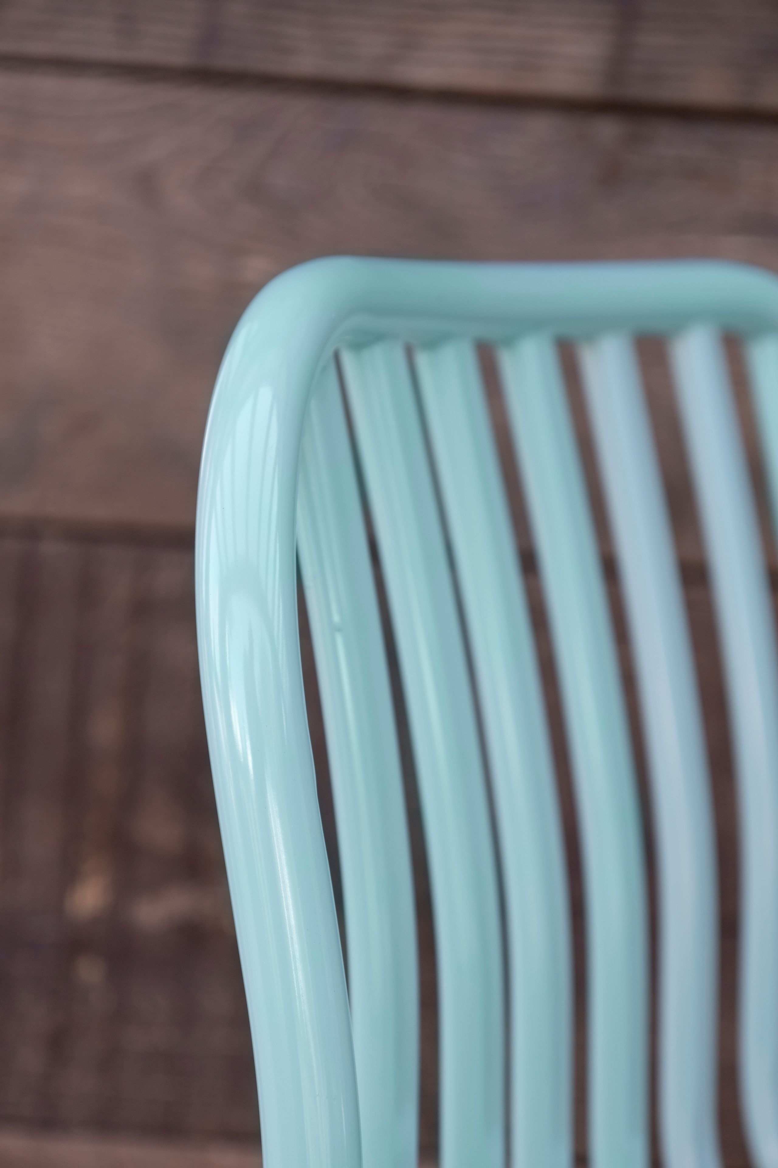 Металлический штабелируемый стул с открытой спинкой TrabA' Metis ARCH-00141371 - Вид №8