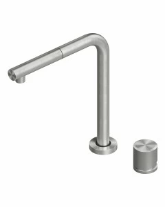 Inox. 443,16. Смеситель для кухни под ветром Quadrodesign