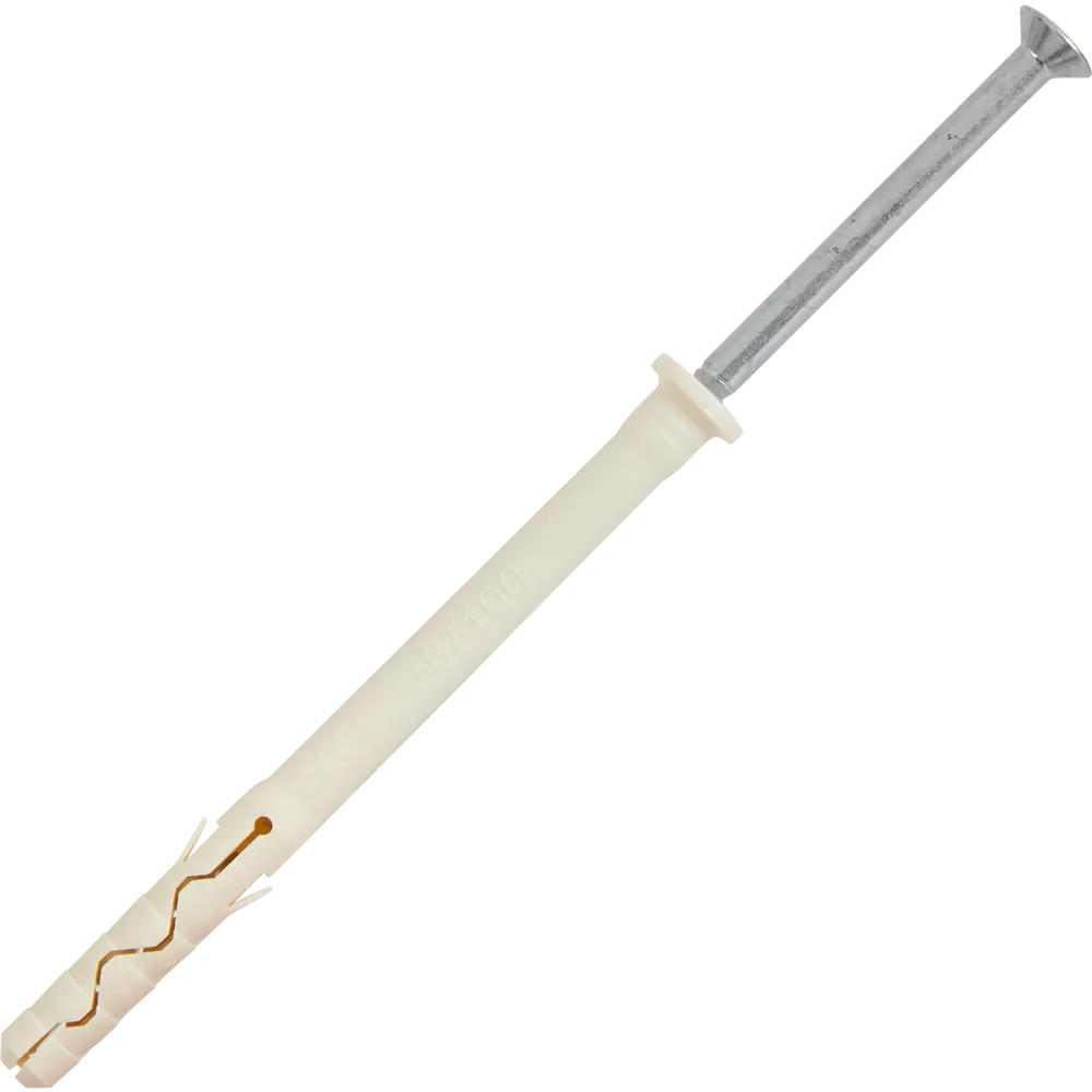 Дюбель-гвоздь SORMAT 8×100 мм с цилиндрической манжетой, 20 шт 84257523 STLM-1585114