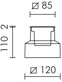 SIMES Светодиодный ступень из литого под давлением алюминия Zip sun-id-1474467 - Вид №9