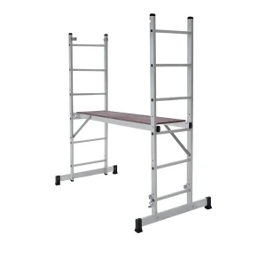 Лестница-трансформер подмости 2-секционные Kroft до 2.66 м 6 ступеней