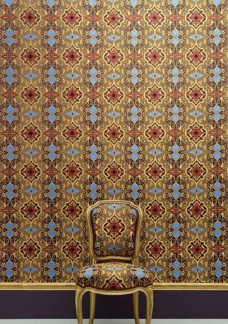 LELIEVRE Шелковая дамасская ткань в классическом стиле Patrimoine 1693 - Вид №2