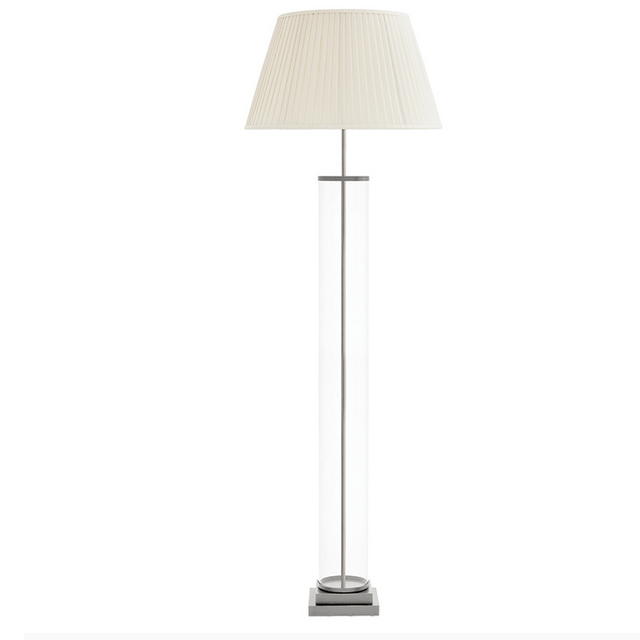 Напольная лампа Phillips от Eichholtz Хром 108483 EICHHOLTZ  059958 Белый;прозрачный;хром  - Вид №1