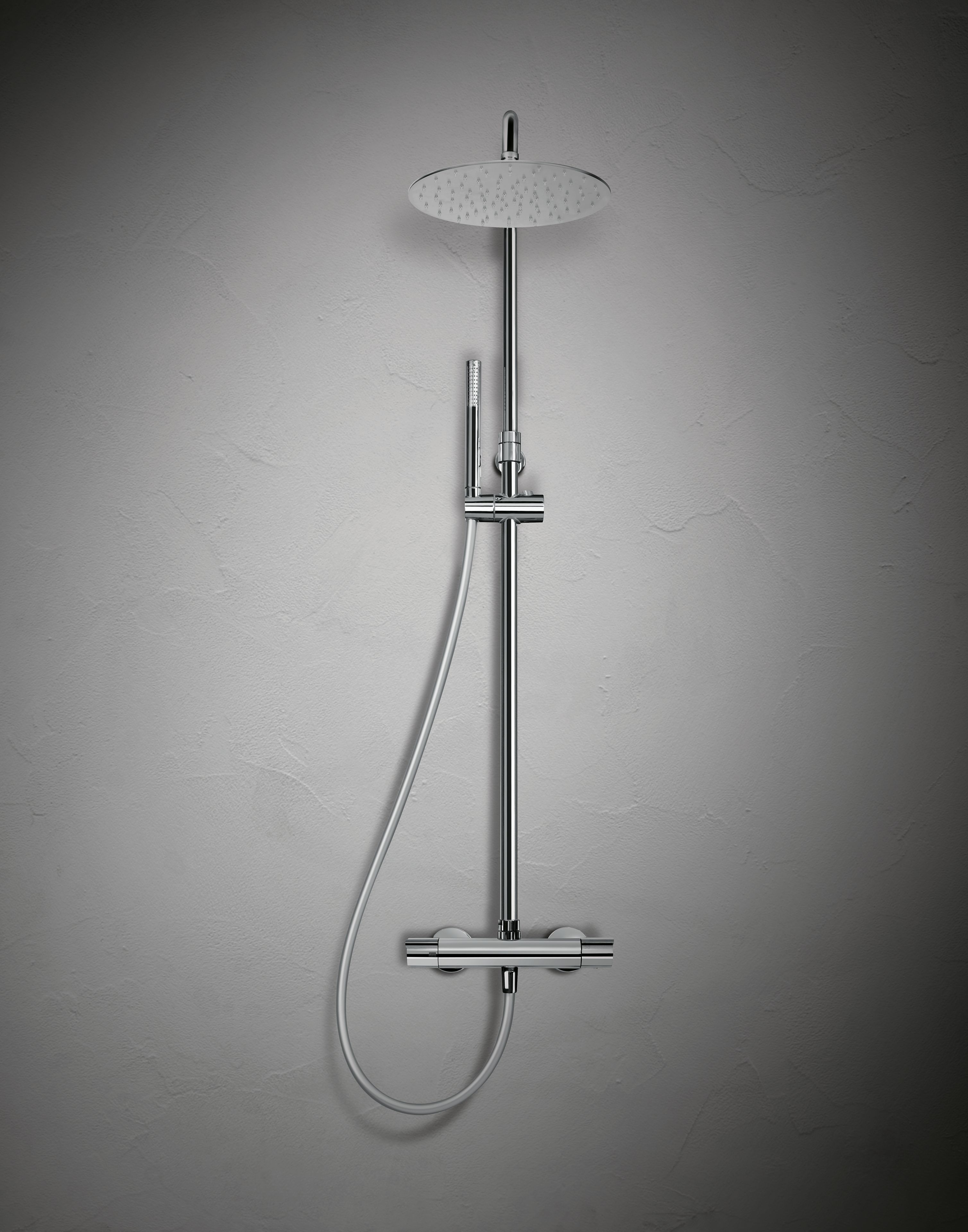 Термостатическая настенная душевая колонна с ручным душем Fir Italia душевые колонны ARCH-00073811 - Вид №1