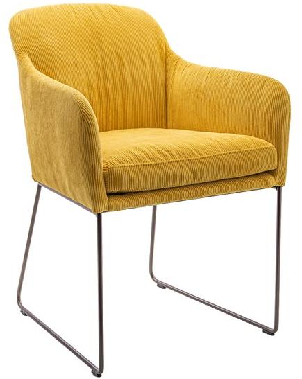 KFF Санный стул для ресторана с подлокотниками Youma casual sun-id-1463892 - Вид №3