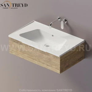 Flaminia BLOOM Тумба под раковину 85 см с 1 ящиком BBX993.WQ