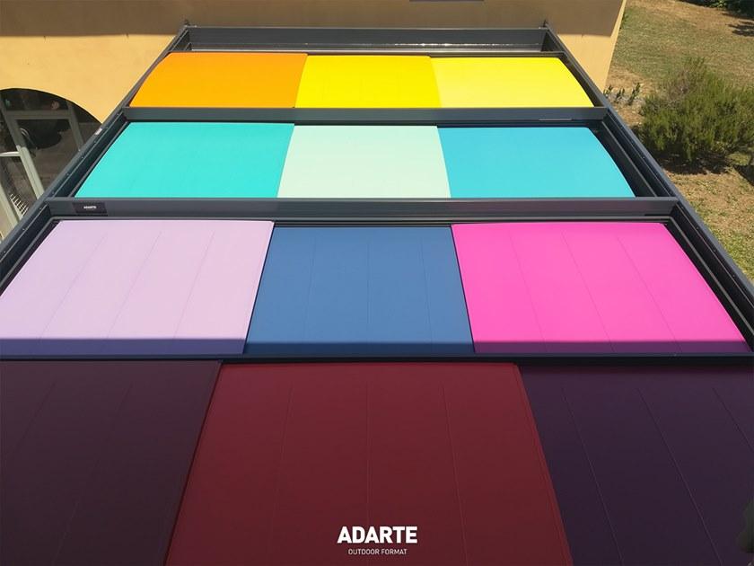 ADARTE Пергола с раздвижными алюминиевыми панелями  A501  - Вид №13