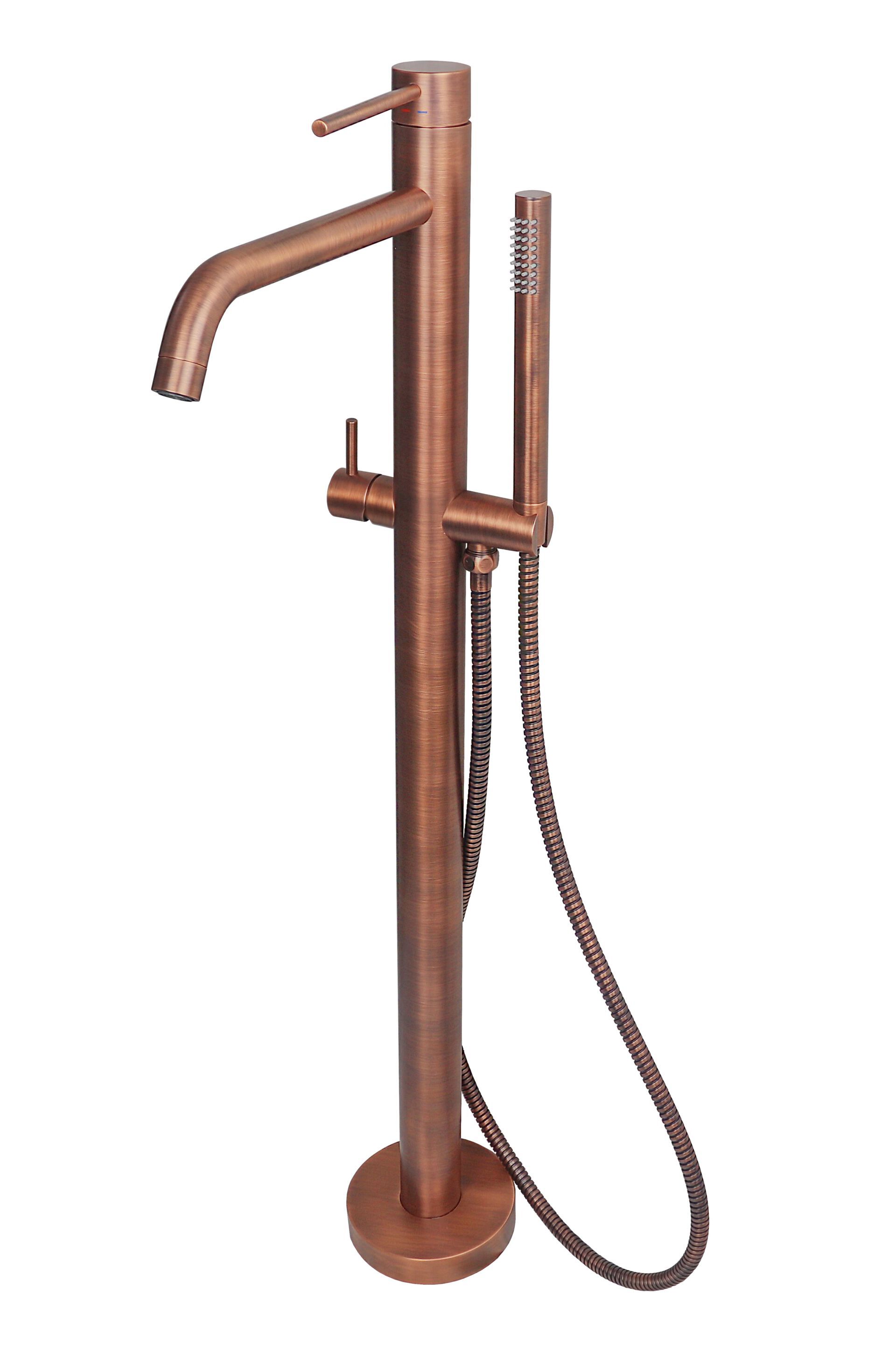 Смеситель для ванны с ручным душем RUBINETTERIA PAFFONI Light ARCH-00119395 - Вид №7