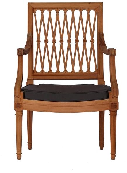 ASTELLO Садовое кресло из тика Serpentine sun-id-1346299 - Вид №1