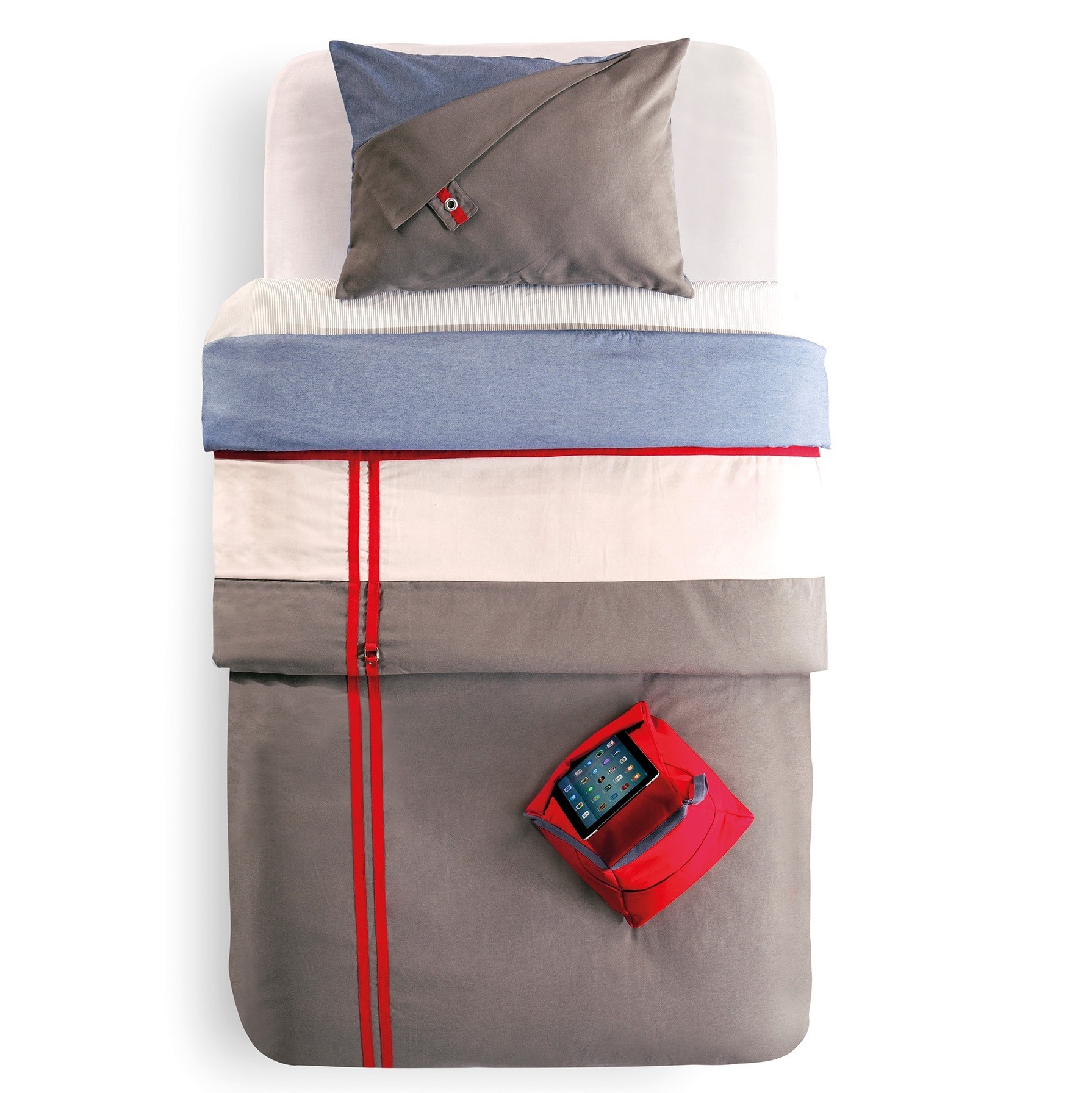 Покрывало с подушкой 120х200 см Trio CILEK TRIO 00-3832481 Бежевый Santreyd - Вид №1