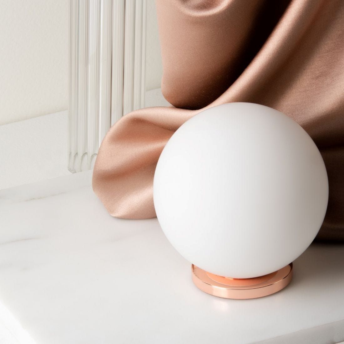 Светодиодная настольная лампа из дутого стекла FontanaArte безделушка ARCH-00109105 - Вид №5