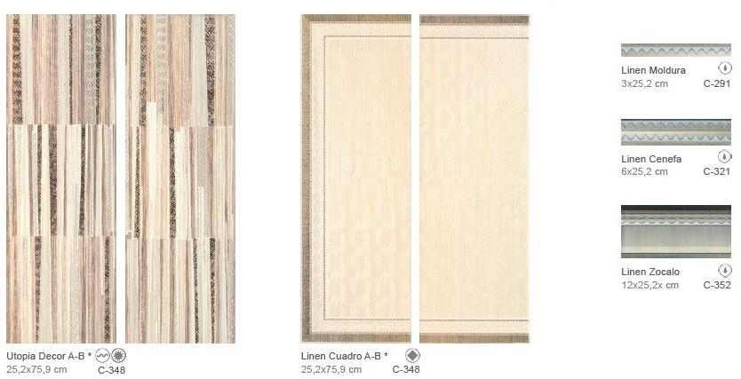 Aparici Белая плитка для стен с эффектом ткани sun-id-1387710 - Вид №3