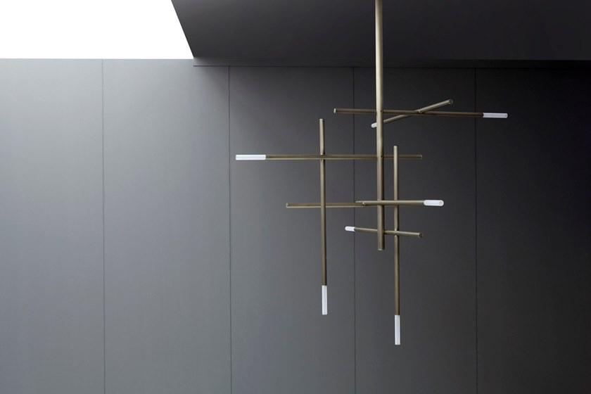 VeniceM Люстра из никеля с диммером Kitami sun-id-1411526 - Вид №3