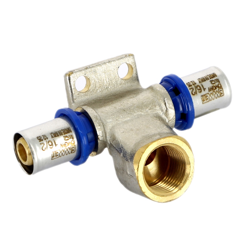 Водорозетка пресс-В проходная EMMETI 16х1/2"х16 28101620